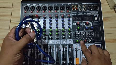 Setting Vokal pada Mixer - Setting Microphone System - balustradellc