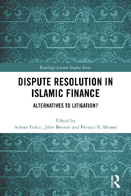 Settlement of Islamic finance disputes in the Kingdom of Saudi Arabia - balustradellc