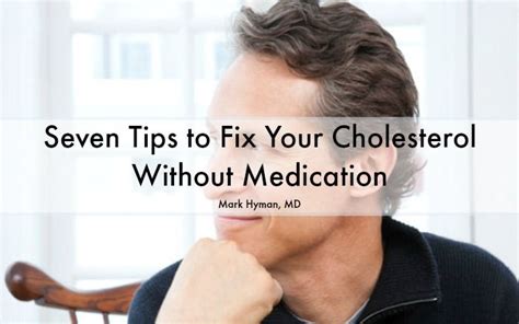 Seven Tips to Fix Your Cholesterol Without Medication - balustradellc
