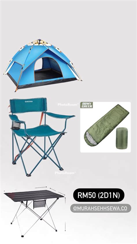 Sewa barang camping Malaysia - BOOKTAPAK - balustradellc