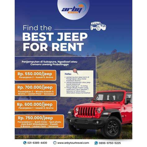 Sewa Jeep & Fun Offroad: Paket Jeep Fun Offroad … - raincitystudios.com