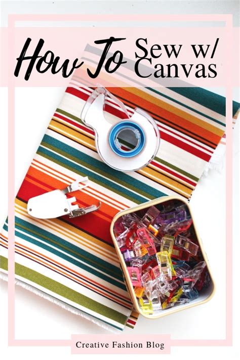 Sewing Canvas Tips And Tricks. How To Sew Canvas - balustradellc