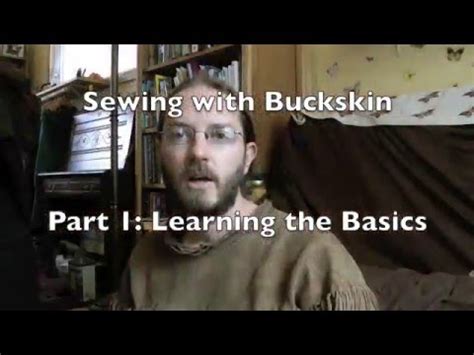 Sewing with Buckskin Part 1 - balustradellc