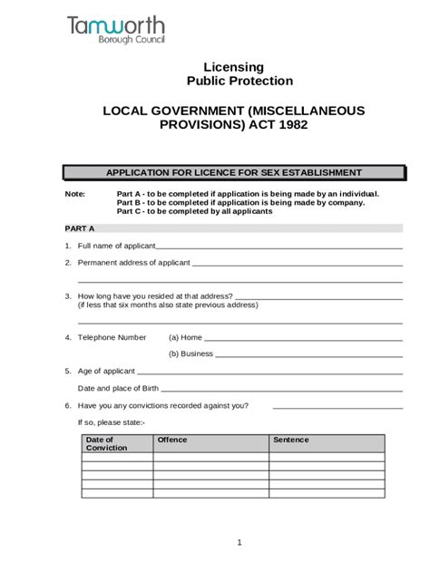 Sex establishment licence - balustradellc