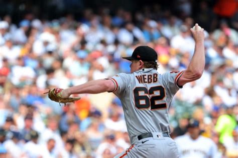 SF Giants’ third straight win vs. Brewers includes unlikely sources: Sour Patch Kids and Logan Webb’s four-seam fastball