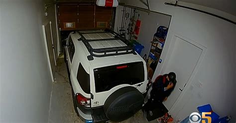 SF apartment garage break-in caught on video
