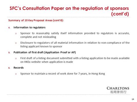 SFC Publishes Consultation Conclusions Concerning the …