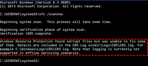 SFC SCannow reports and error and says if fixed it. Subsequent …