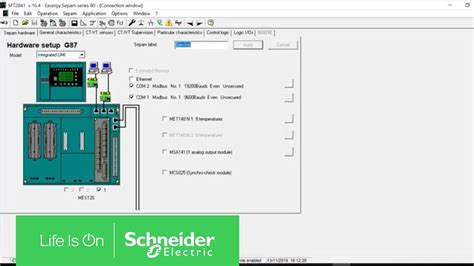 SFT2841 Setting and Operation Software Overview - Schneider …