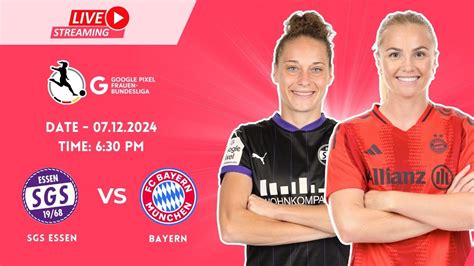 SGS Essen vs Bayern Women - Live match updates | 20.03.2026 - muktibox.com