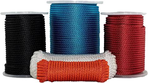 SGT KNOTS Solid Braid Nylon Utility Rope - Multipurpose Smooth Nylon ... - balustradellc