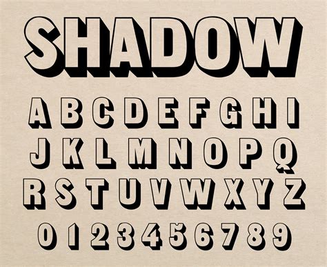 Shadow Fonts & Text Generator - Font Meme - muktibox.com