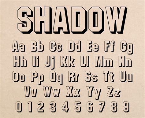 Shadow Fonts - FontSpace - muktibox.com