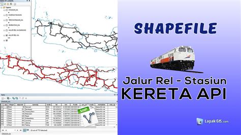 Shapefile Peta Sebaran Jalur Rel dan Stasiun Kereta Api - wintechmobiles.com