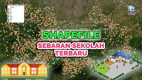 Shapefile Peta Sebaran Sekolah Terbaru - Lapak GIS - wintechmobiles.com