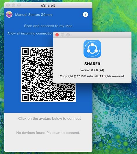 SHAREit 0.9.0 - for Mac Free