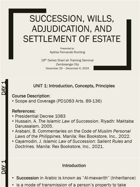 Sharia Succession Law: An Introduction - Willed - balustradellc