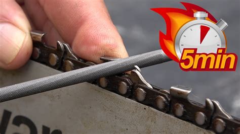 Sharpening Chainsaw Chain - Oregon Products - balustradellc