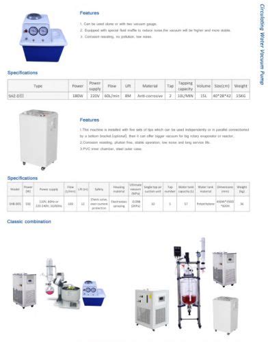 SHB-B95 Circulating water vacuum pump, Taisitelab, USA