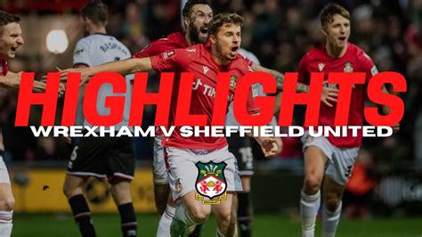 Sheff Utd v Wrexham live scores & match info | Soccerway - muktibox.com