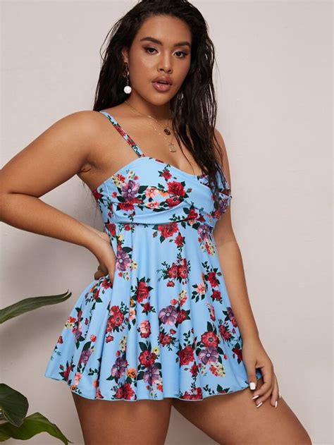 SHEIN Curve Plus High Waist 3 piece Bikini with Cover up - eBay