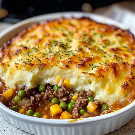 Shepherd's Pie with Ground Beef - Nomaste Hungry - balustradellc