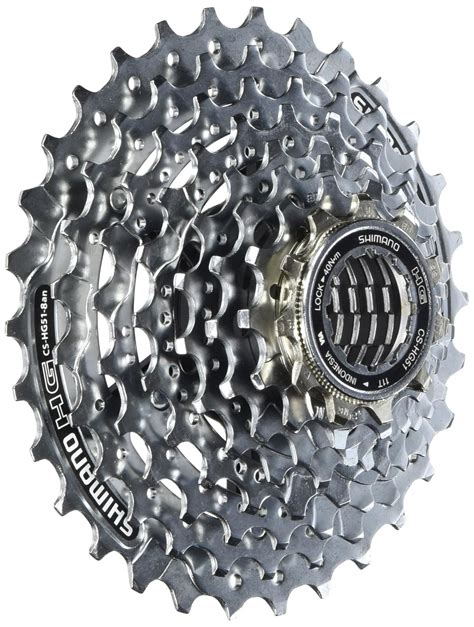 SHIMANO HG51 8-Speed Cassette - Amazon.com