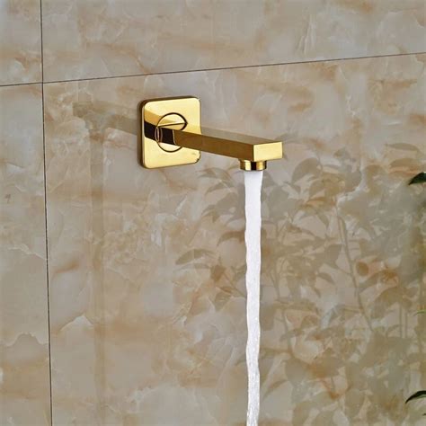 Shiny Gold Shower Sets | Fontana Showers - balustradellc