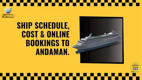 Ship Schedule, Cost, and Online Booking to Andaman - balustradellc