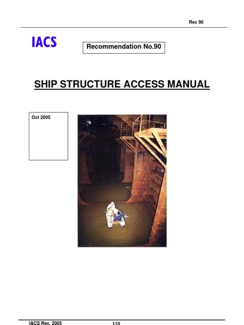 SHIP STRUCTURE ACCESS MANUAL