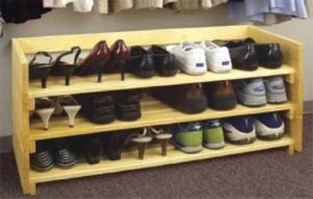 Shoe Rack Woodworking Plans - Etsy - balustradellc