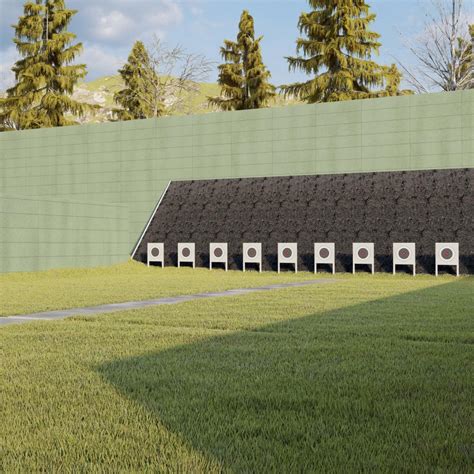 Shooting Range Backstop - Railroad Tie DIY - balustradellc