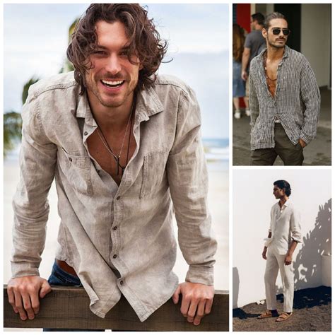 Shop Men's Linen Summer Shirts - 100% Linen | MagicLinen - balustradellc
