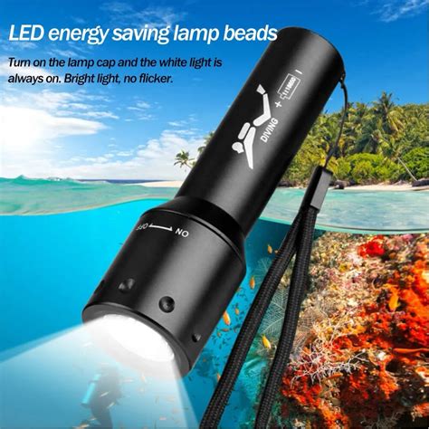 Shop waterproof flashlight for diving underwater for Sale on Shopee ... - balustradellc