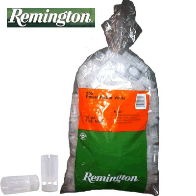 SHOTGUN WADS REMINGTON 12 GAUGE R12L 1OZ 250/BAG