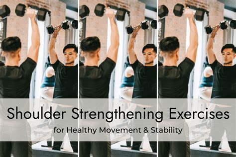 Shoulder Stability Workouts: Strengthening Exercises - balustradellc