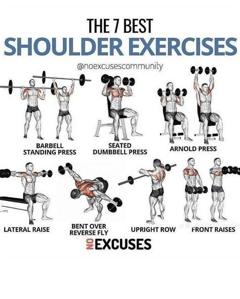 Shoulder Workouts: 20 Best Shoulder Exercises To … - balustradellc