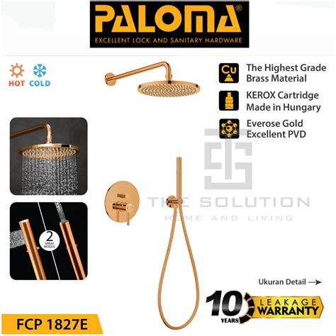 Shower Tanam PALOMA FCP 1827E Shower … - balustradellc