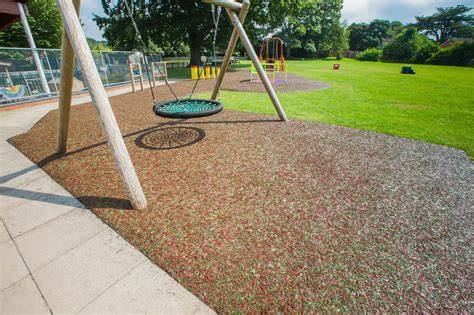 Shredded Rubber Recycled Playground Surfacing | DWA Recreation - raincitystudios.com