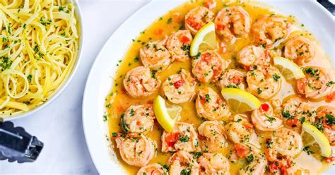 Shrimp in Buttery Garlic Sauce | Just A Pinch - balustradellc