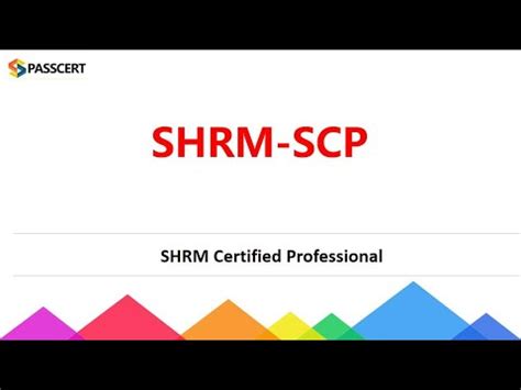 SHRM-SCP Dumps