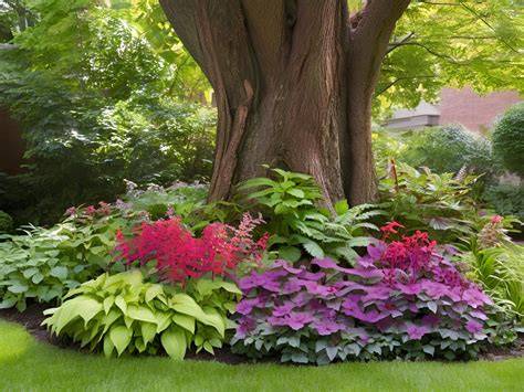Shrubs Under Shade Tree - Arbor Day Foundation - raincitystudios.com