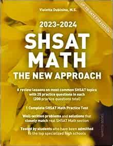 Full Download Shsat Math The New Approach Practice Math Tests For Shsat Volume 3 By Violetta Dubinina