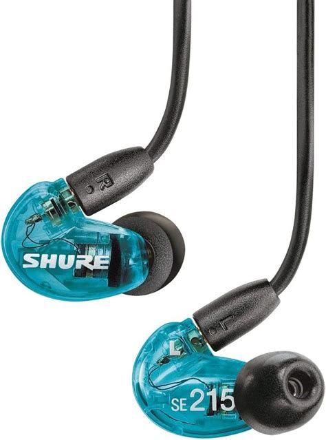 Shure SE215SPE Blue Sound Isolating Earphones - balustradellc