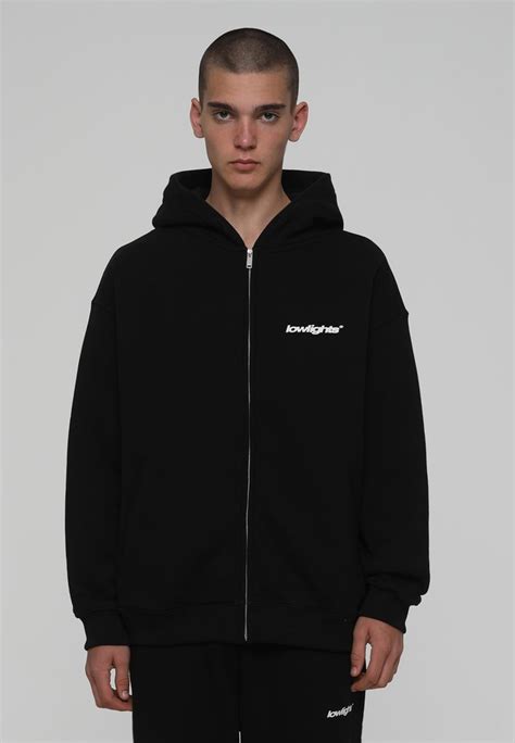 SHUTTER ZIP HOODIE BLACK - Low Lights Studios