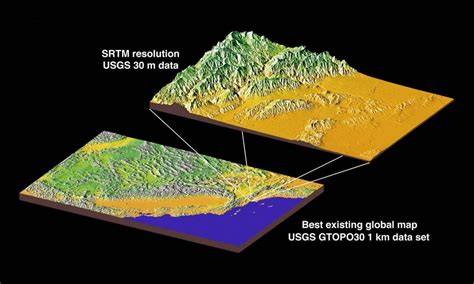Shuttle Radar Topography Mission (SRTM GL1) Global 30m - raincitystudios.com