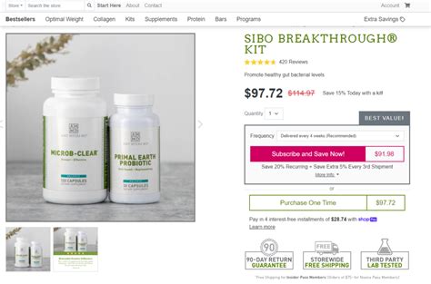 SIBO Breakthrough Kit Review - Is This Supplement Kit Legit?