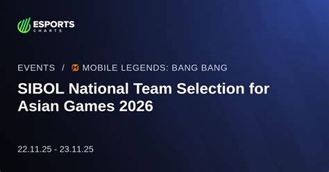SIBOL National Team Selection for Asian Games 2026 (2025) - balustradellc
