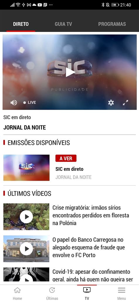 SIC Notícias APK Download for Android 