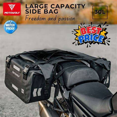 Side Bag Motor Motowolf Tas Travel Touring Multifungsi Waterproof - raincitystudios.com